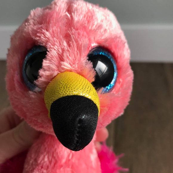 NWT Ty Beanie Boo's Collection "Gilda" Pink Flamingo - 6-1/2" H - NEW with Tags! - Picture 7 of 10